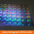 Security UV Invisible Logo Hologram Sticker